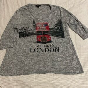 Style & co. London 3/4 boutique style shirt.